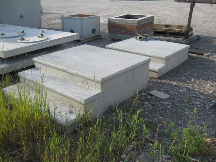 Custom precast concrete Steps